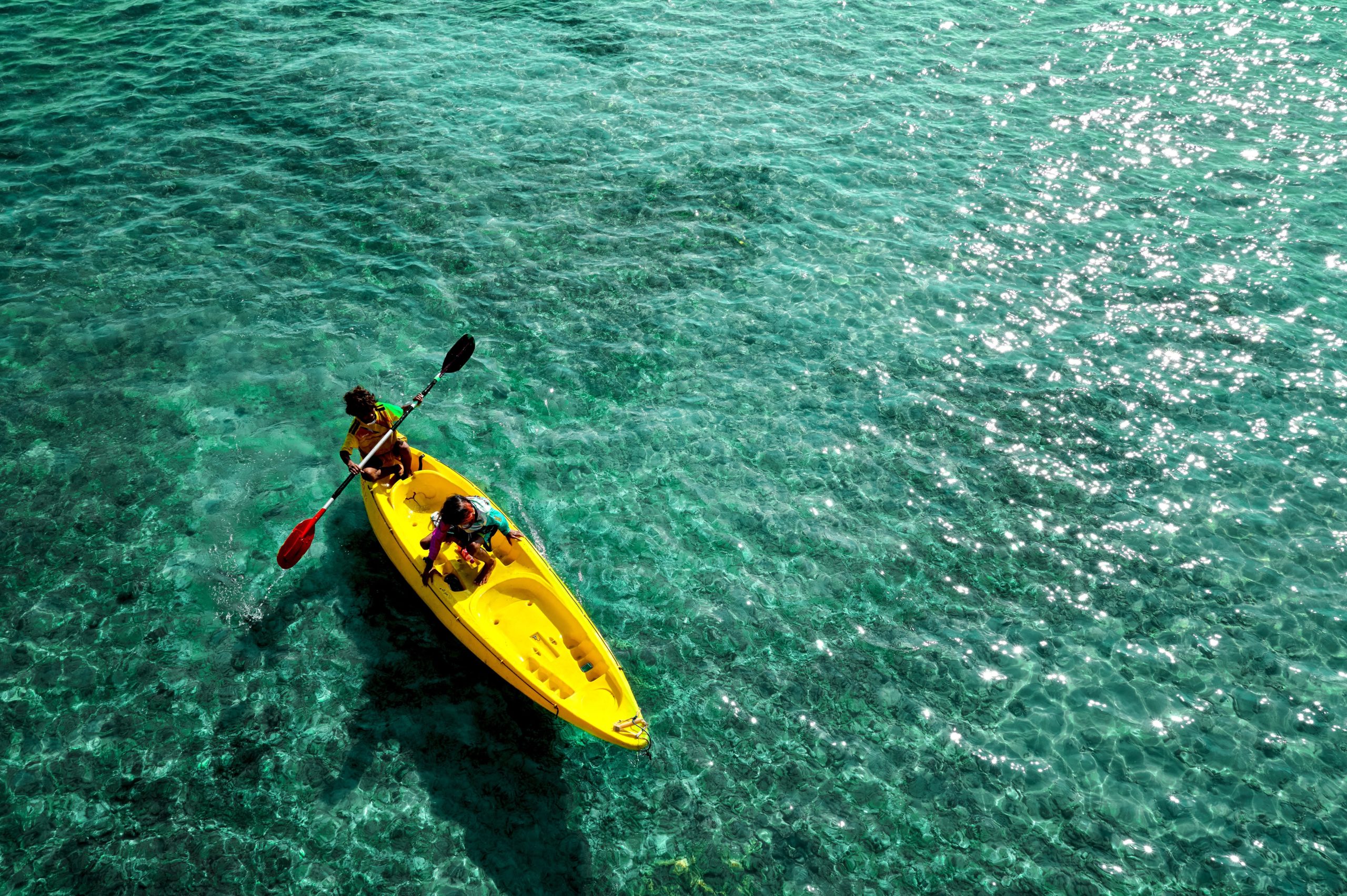 Ocean kayaking in Florida